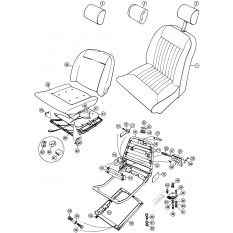Seats & Fittings - Spitfire MkIV-1500 (1973-80)