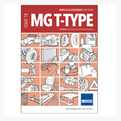 MG T-Type Catalogues Moss de pièces et accessoires