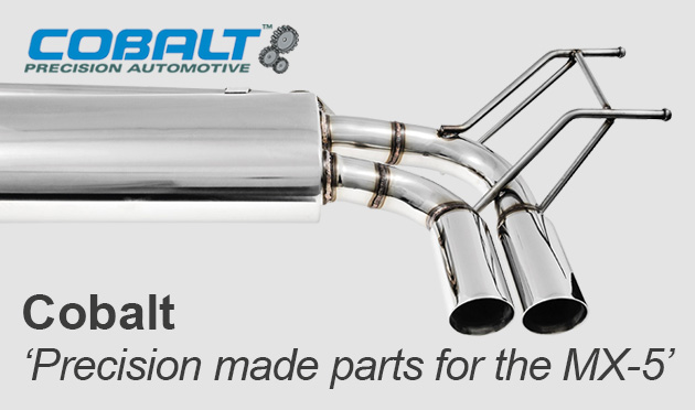 Cobalt high quality exhaust systems for the MX-5