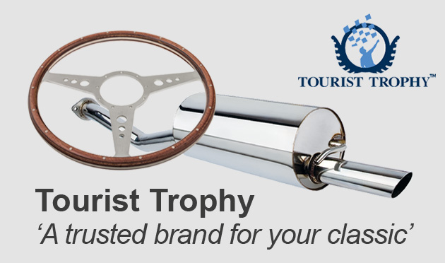 Tourist Trophy exhaust systems & steering wheels